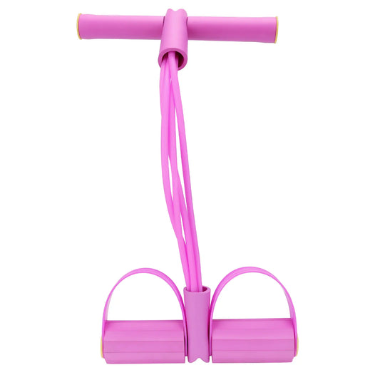 Multifunction Pedal Resistance Band Set – Tension Rope with Handle for Abs, Legs & Arms, Ideal for Home Gym & Pilates