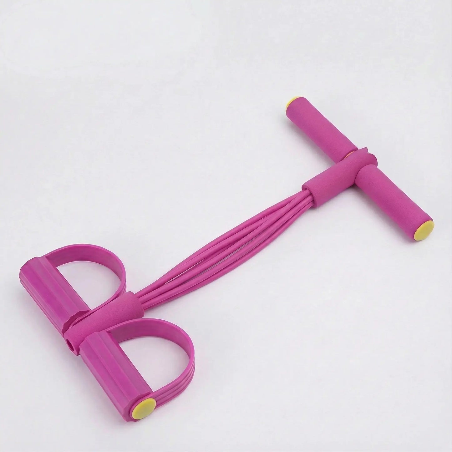 Multifunction Pedal Resistance Band Set – Tension Rope with Handle for Abs, Legs & Arms, Ideal for Home Gym & Pilates