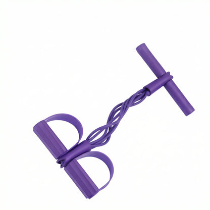 Multifunction Pedal Resistance Band Set – Tension Rope with Handle for Abs, Legs & Arms, Ideal for Home Gym & Pilates